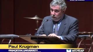 2009 Citigroup Foundation Lecture  Paul Krugman  100209 [upl. by Branden353]