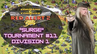 World Class 1v1s 🙌  400 Red Alert 2 Tournament  D1  Command amp Conquer Yuris Revenge [upl. by Ernaldus96]