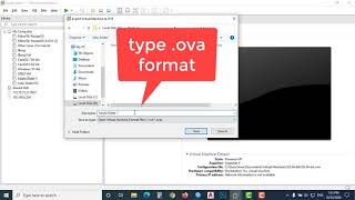 how to export vm to ova file in vmware workstation [upl. by Avraham]