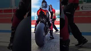 Ducati V4SP2 Exhausted💋💋💋 viralvideo youtubeshorts youtube shortvideo shorts short [upl. by Aerdnwahs]