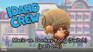 The Idaho Crew Presents Mario vs Donkey Kong Switch part one [upl. by Etteval]