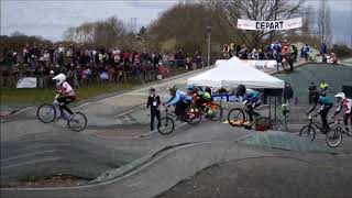 Saint avertin 2018 BMX demi finale cruisers minimes cadets [upl. by Eslud]