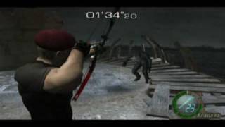 Resident evil 4 Krauser vs Wesker [upl. by Enrahs]