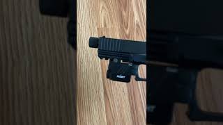 Glock 17 p80 with 24 rnd mag highlight beam [upl. by Gerdy]