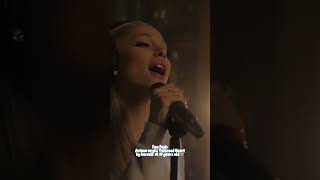 Ariana Grande singing Tattooed Heart live from London [upl. by Nylzaj]