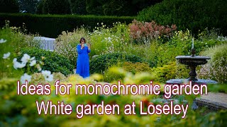 Vlog 112  White garden at Loseley [upl. by Feirahs]