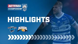 Highlights  Halifax Panthers v Barrow Raiders [upl. by Tapes]