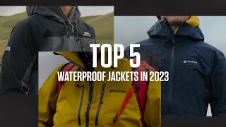 Top 5 Waterproof jackets 2023  Expert Review [upl. by Aseram]