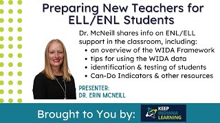 Preparing New Teachers for ENL Students [upl. by Giordano]