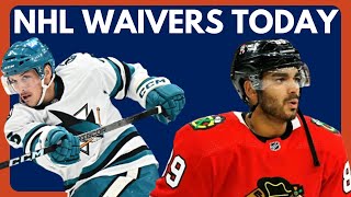 Edmonton Oilers Update Former Oilers On Todays NHL Waiver Wire [upl. by Averir]