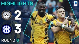 UDINESEINTER 23  HIGHLIGHTS  Lautaro is back  Serie A 202425 [upl. by Nilre]