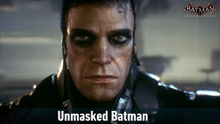 MESH Batman Arkham Knight Unmasked Batman [upl. by Hoshi546]