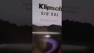 Klipsch GIG XXL speaker unboxing shorts music speakers unboxing running klipsch [upl. by Emmalyn]