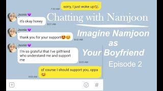 ENG SUB  Imagine Namjoon as Your Boyfriend Episode 2 [upl. by Ronn]