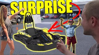 Dad Surprises SON with CAMMUS EV GoKart [upl. by Otreblon355]