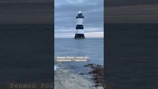 lighthouse anglesey PenmonPoint gently lappingwaves seasounds sea watersounds view relaxing [upl. by Trilbee568]