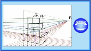 PROSPETTIVA ACCIDENTALE DI UN SOLIDO A FORMA DI PIRAMIDE 391 [upl. by Enahsal]