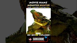 Monster hunter 2020 movie explained in hindiurdu shorts shortsfeed moviereview [upl. by Iramaj]