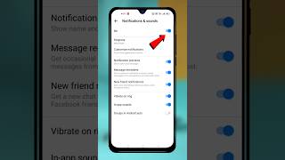 Messenger Notification Kaise off kare  How to off Messenger Notification shorts [upl. by Evander]