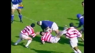 Inga Tuigamala quotdoing his impression of a brick wallquot vs Japan 1999 [upl. by Santiago]