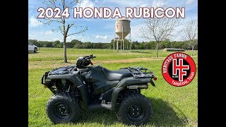 New ATV  2024 Honda Rubicon we divorced the Polaris [upl. by Esmeralda]