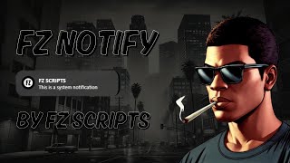 FiveM Notify Script  FZ Notify System FREE [upl. by Gemperle]