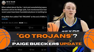 Will Paige Bueckers ACTUALLY go to the Dallas Wings [upl. by Randolf]