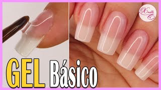 05 Como hacer Uñas de GEL UV ❤️ paso a paso PRINCIPIANTES 💅 Curso GRATIS Uñas de GEL y POLYGEL [upl. by Irwin]