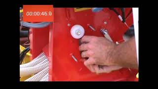 Air Seeder Metering Roll Fast Change [upl. by Lemhar]