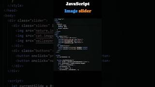 Image Slider ❤️ javascripttutorial javascriptcoding codinglove [upl. by Jehanna]