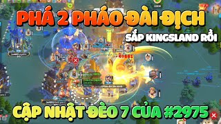 Vẫn Miệt Mài Đốt Pháo Đài Địch Chuẩn Bị Kingsland 2975 Khả Năng Là Khô Máu Rise of Kingdoms [upl. by Alemrac]