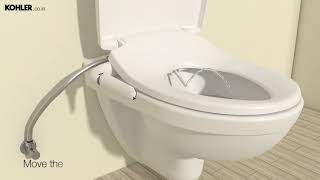 How to Install Kohlers Pureclean Bidet Seat [upl. by Fortunio]