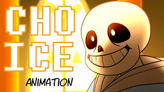 CHOICE  sans animation meme [upl. by Ahsineb415]