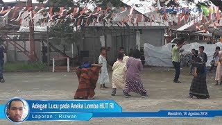 Lucu lucuan pada Aneka Lomba HUT RI [upl. by Ephram169]