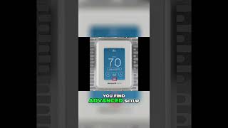 How to Reset Your t9 Honeywell Thermostat shortsfeed honeywellthermostat factoryreset [upl. by Enelime]