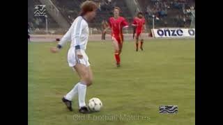 1984 UEFA Euro Qualification  East Germany v Belgium [upl. by Euphemiah]