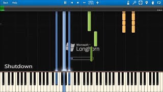 WINDOWS LONGHORN SOUNDS IN SYNTHESIA [upl. by Manny]