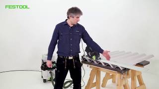 Festool TV épisode 131  DSC AG 230 – tronçonnage de plaques ondulées de fibrociment [upl. by Radbun]