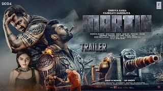 MARTIN  Hindi Trailer  Dhruva Sarja  19 Fab 2024  AP Arjun  Uday K Mehta Productions TSeries [upl. by Imoyn]