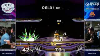 C9 Mang0 Falco Marth Falcon vs TSM RB Leffen Fox  GOML2016  Grand Final [upl. by Ulrika]