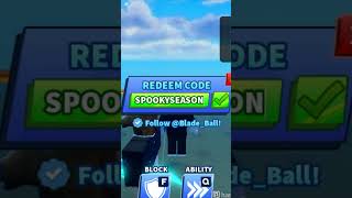 🎮 CODES BLADE BALL November 2024roblox bladeball bladeballcodes bladerunner [upl. by Noxas511]