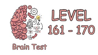 Brain Test Game Answers Level 161 162 163 164 165 166 167 168 169 170 [upl. by Gertrud667]