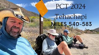 PCT 2024 Zero in Tehachapi with cold beers Long water carry to ￼questionable water [upl. by Llenehs819]