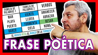 📜COMO HACER FRASES POÉTICAS✍ COMO ESCRIBIR LETRAS DE CANCIONES FÁCIL [upl. by Radack]