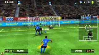 PSP PES 2012 quotBecome a Legendquot settings to gameplay [upl. by Schmeltzer]