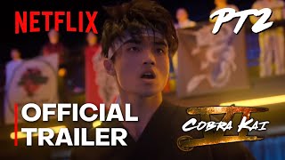 Cobra Kai Season 6 Part 2 Official Trailer REACTION [upl. by Eidnahs]