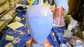 11  How to make a silicone mold  Thickening the silicone Latest Iron Man build update [upl. by Weston]