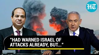 Netanyahu Knew About Hamas Assault Plan Israels Neighbour Drops A Bombshell  Details [upl. by Remot282]