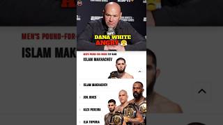 Dana White is Not Happy With The New Pound For Pound Rankings [upl. by Annhoj]