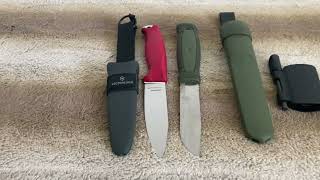 Morakniv Kansbol vs Victorinox Venture [upl. by Herald]